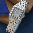 Cartier 1990s Large Panthere Two Row Two Tone 29mm Factory Service
