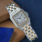 Cartier 1990s Large Panthere Two Row Two Tone 29mm Factory Service