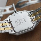 Cartier 1990s Large Panthere Two Row Two Tone 29mm Factory Service