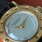 IWC Vintage 1951 Mini Hobnail 18k Yellow Gold 20mm Manual Wind