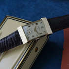 Lord Elgin 1954 Art-Deco Tank Inspired Ref. 4528 14k Yellow Gold Manual