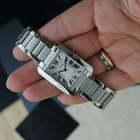 Cartier Tank Anglaise Medium W5310044 Stainless Steel