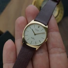 Rolex Cellini Cushion Watch Ref. 4129 in 18k Yellow Gold Circa 1975