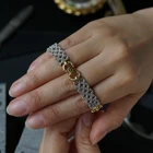 Vintage Audemars Piguet Woven Diamond Bracelet Two-Tone Watch