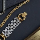 Vintage Audemars Piguet Woven Diamond Bracelet Two-Tone Watch