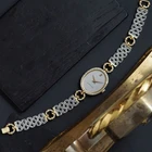 Vintage Audemars Piguet Woven Diamond Bracelet Two-Tone Watch