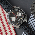 Heuer 1970s Autavia Chronograph Date Ref. 1163 Stainless Steel