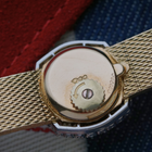 Cartier Diamond Ladies Watch 18k Gold Bracelet Movado Movement Vintage