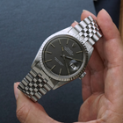 Rolex Vintage Datejust Ref. 1603 Grey Dial Stainless Steel Jubilee, Circa 1972