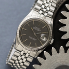 Rolex Vintage Datejust Ref. 1603 Grey Dial Stainless Steel Jubilee, Circa 1972