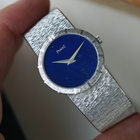 Piaget Vintage Lapis 9701A6 18k White Gold Bracelet, Circa 1970s