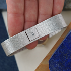 Piaget Vintage Lapis 9701A6 18k White Gold Bracelet, Circa 1970s
