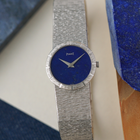 Piaget Vintage Lapis 9701A6 18k White Gold Bracelet, Circa 1970s