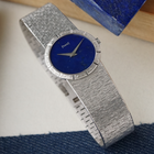 Piaget Vintage Lapis 9701A6 18k White Gold Bracelet, Circa 1970s