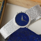 Piaget Vintage Lapis 9701A6 18k White Gold Bracelet, Circa 1970s