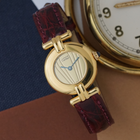 Cartier Must de Cartier Colisee Mirror Sunburst Vermeil 1980-90s