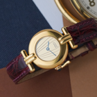 Cartier Must de Cartier Colisee Mirror Sunburst Vermeil 1980-90s