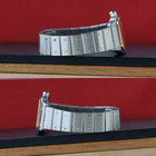 Cartier Santos Galbee Small Two Tone Quartz Watch Steel Gold 2009 Papers