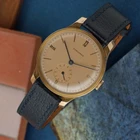 Longines Vintage 1940s 18K Rose Gold Calatrava Style Manual Wind Watch