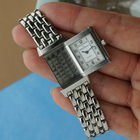 Jaeger-LeCoultre Reverso Small Quartz Stainless Steel Bracelet Watch