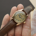 Rolex Vintage Oyster Speedking 2595 14K Rose Gold Manual Wind, Circa 1946
