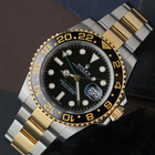 Rolex GMT Master II 116713LN Two Tone Ceramic Automatic Stainless Steel 18k Yellow Gold