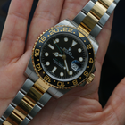 Rolex GMT Master II 116713LN Two Tone Ceramic Automatic Stainless Steel 18k Yellow Gold