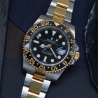 Rolex GMT Master II 116713LN Two Tone Ceramic Automatic Stainless Steel 18k Yellow Gold