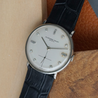 Audemars Piguet Vintage 18k White Gold Diamond Dial, Circa 1960s
