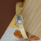 Rolex Vintage 14k Yellow Gold Diamond Cocktail Bracelet Watch
