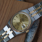 Rolex Oysterquartz Datejust 17013 Two-Tone K Serial Circa 2001