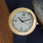 Chaumet Paris 13A 18K Yellow Gold Automatic Pebble Watch 1990s