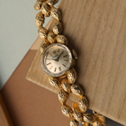Vintage Rolex 14k Yellow Gold Nugget Bracelet