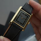 Cartier Vintage Must Tank Grey Dial