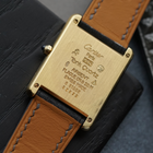 Cartier Tank Must Vermeil Grey Roman Dial Quartz 1990s
