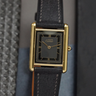 Cartier Tank Must Vermeil Grey Roman Dial Quartz 1990s