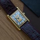Cartier Must Tank Trinity Enamel Dial