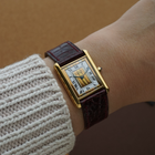 Cartier Tank Must Vermeil Tricolor Enamel Dial Quartz Service Papers