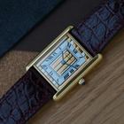 Cartier Tank Must Vermeil Tricolor Enamel Dial Quartz Service Papers