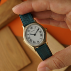 Vintage Cartier Arcade 18k Gold & Steel 1980s