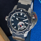 Ulysse Nardin Diver Deep Dive Hammerhead Shark Titanium Blue Dial