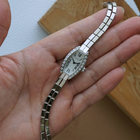 Cartier Lanieres Tonneau Diamond White Gold Bracelet