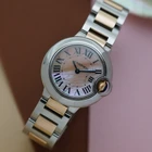 Cartier Ballon Mother of Pearl Rose Gold Stainless Steel W6920034