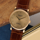 Rolex Cellini 5116/8 Yellow Gold 32mm 2004 Papers