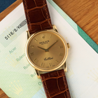 Rolex Cellini 5116/8 Yellow Gold 32mm 2004 Papers
