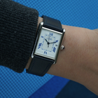 Cartier Tank Sterling Silver Date Manual Wind 2000s