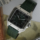 Cartier Santos de Cartier WSSA0062 Stainless Steel Large Automatic Full Set