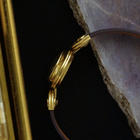 Vintage Jaeger LeCoultre Art Deco Articulated Lugs 18k Yellow Gold 1950s