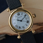 Cartier Diabolo 14200 Large Date 18k Yellow Gold 1990s