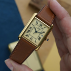 Cartier Tank Must Large Vermeil Date 1990s